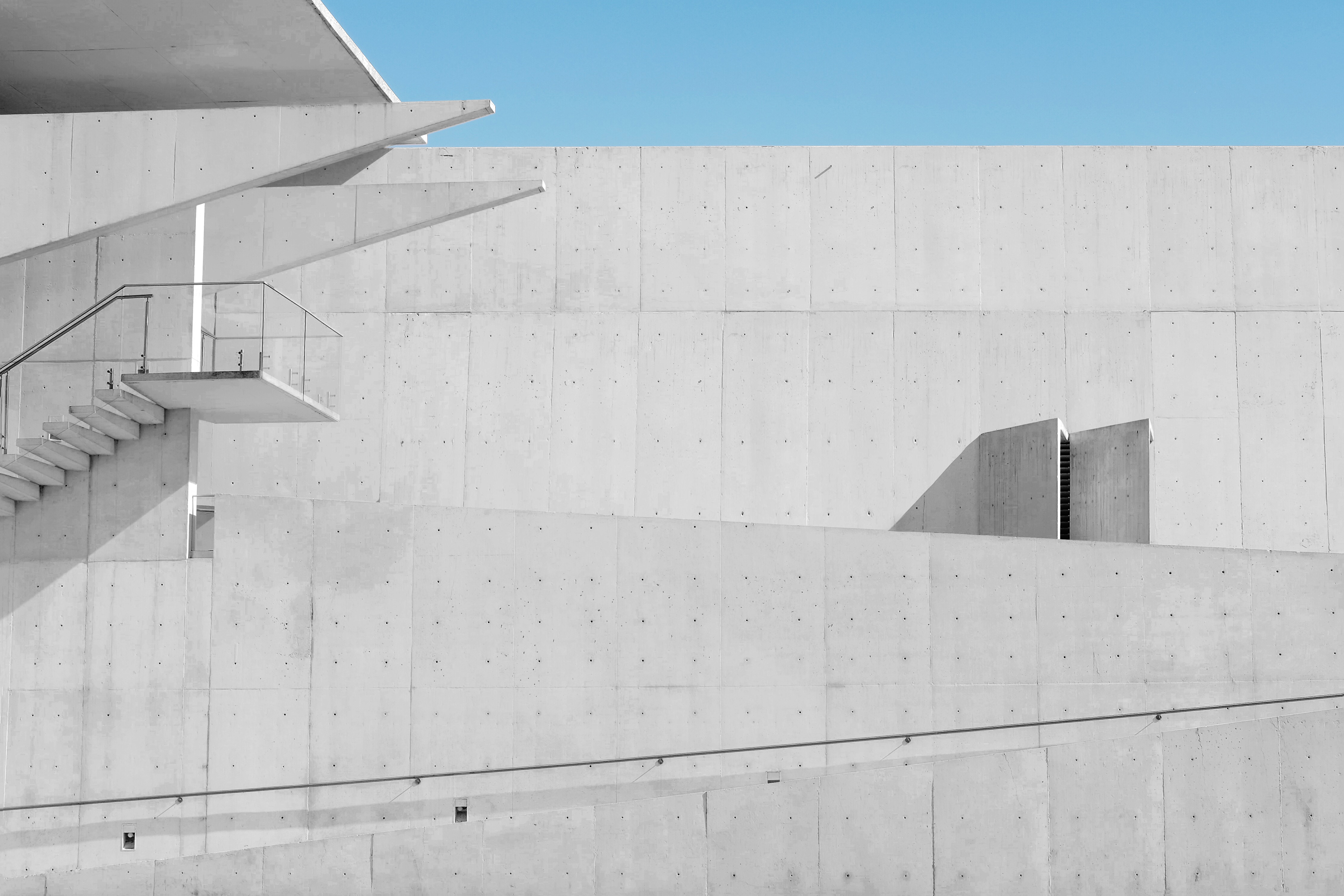 Modern concrete architecture